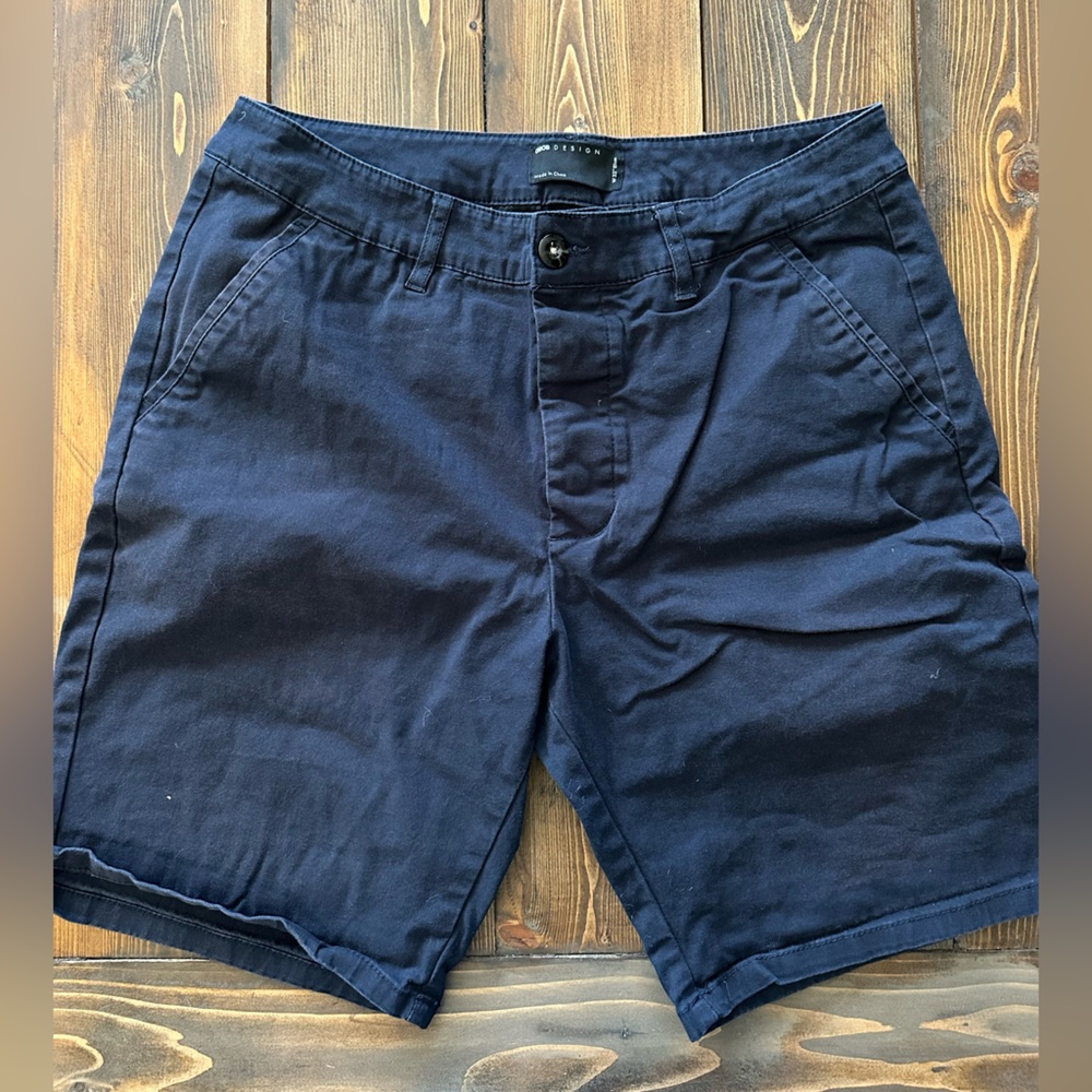 Dark blue ASOS shorts